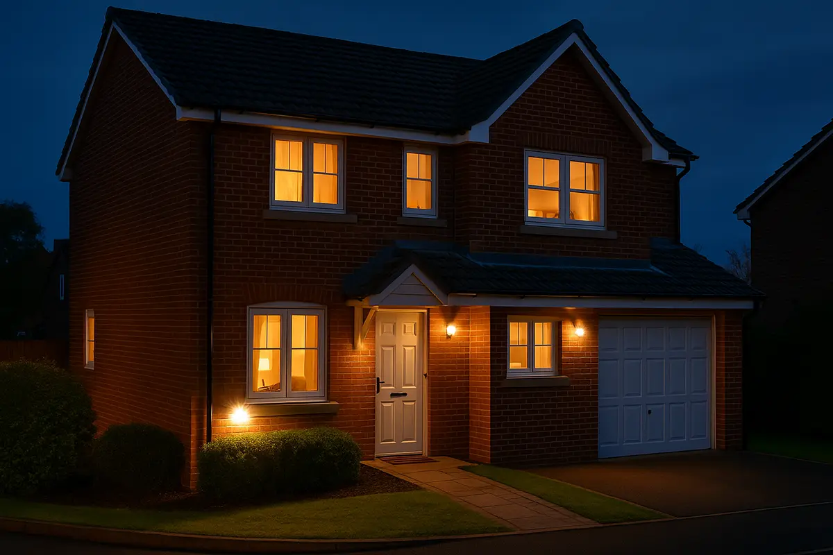 Autumn security can be improved with adequate lighting